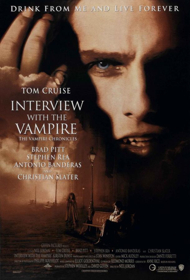 Фильм Интервью с вампиром (1994) смотреть онлайн в качестве FHD